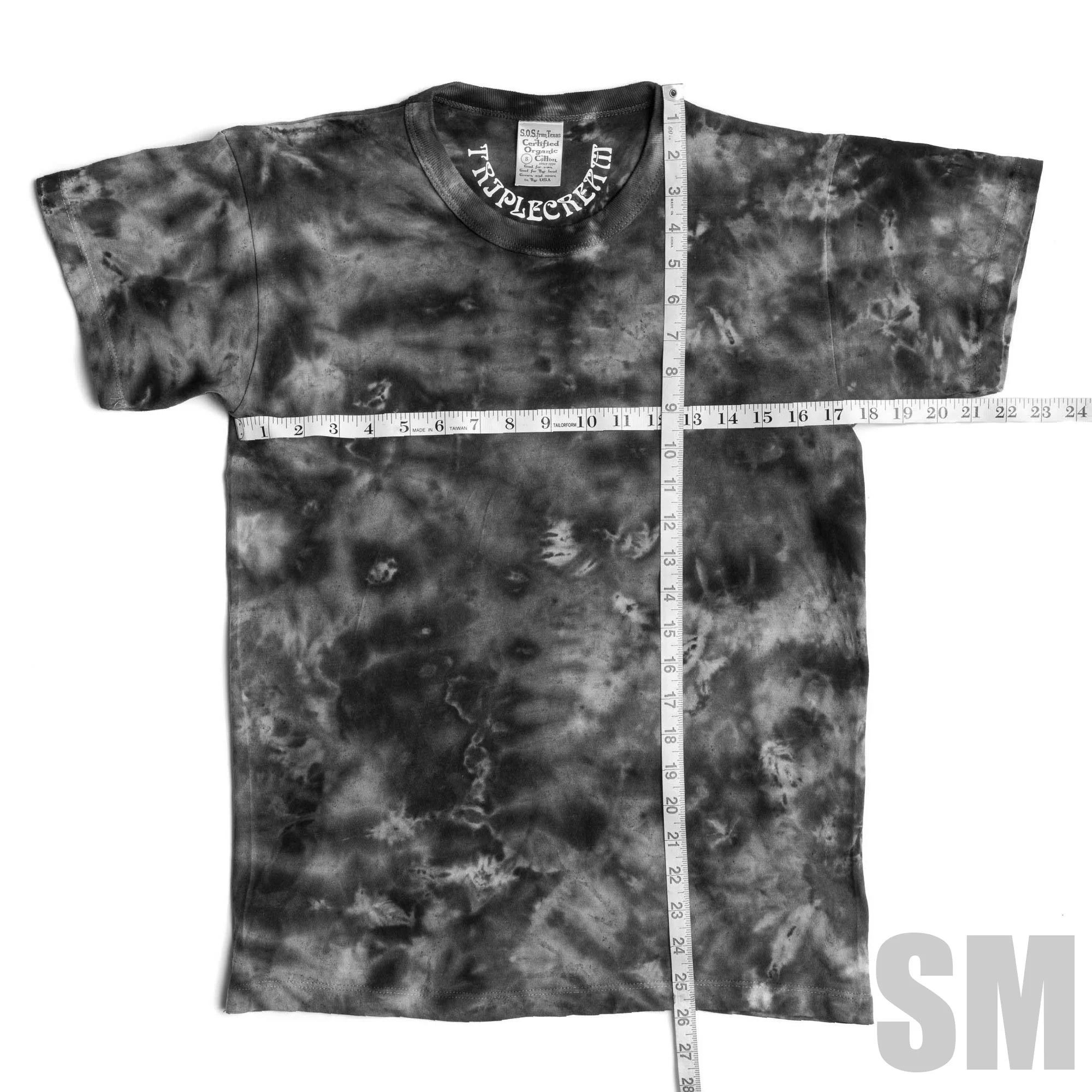 Electric Green V-Neck T-Shirt Small - Image 5