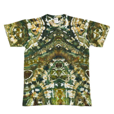 Unique Triple Cream Hand Dyed Shirt