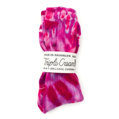 Triple Cream Party Socks Medium